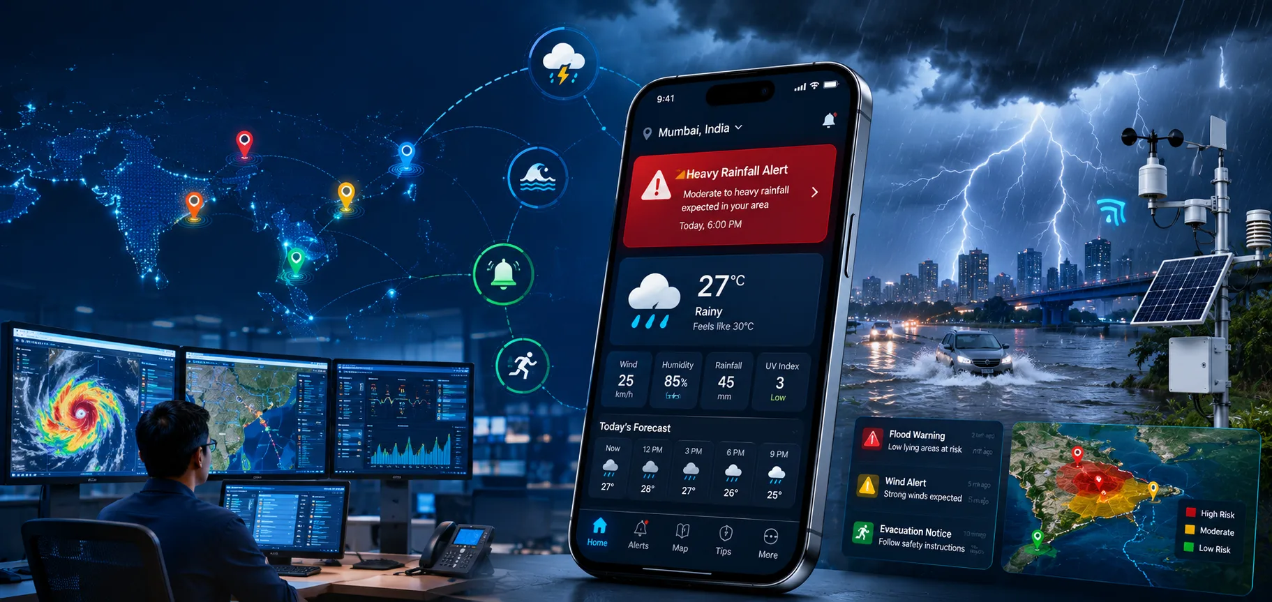 Disaster Management (Citizen Weather App) - MCGM, Mumbai